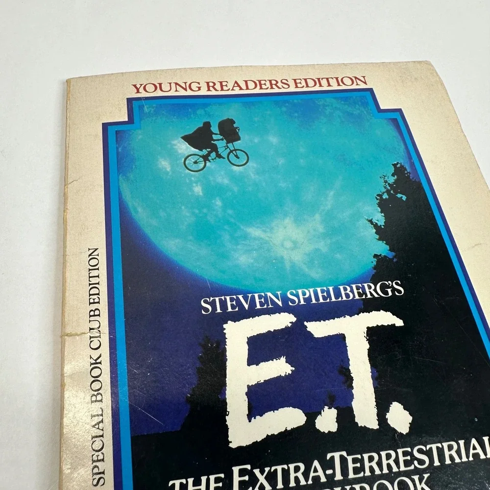 E.T.‎ The Extra-Terrestrial Storybook William Kotzwinkle 1988 Paperback Photos